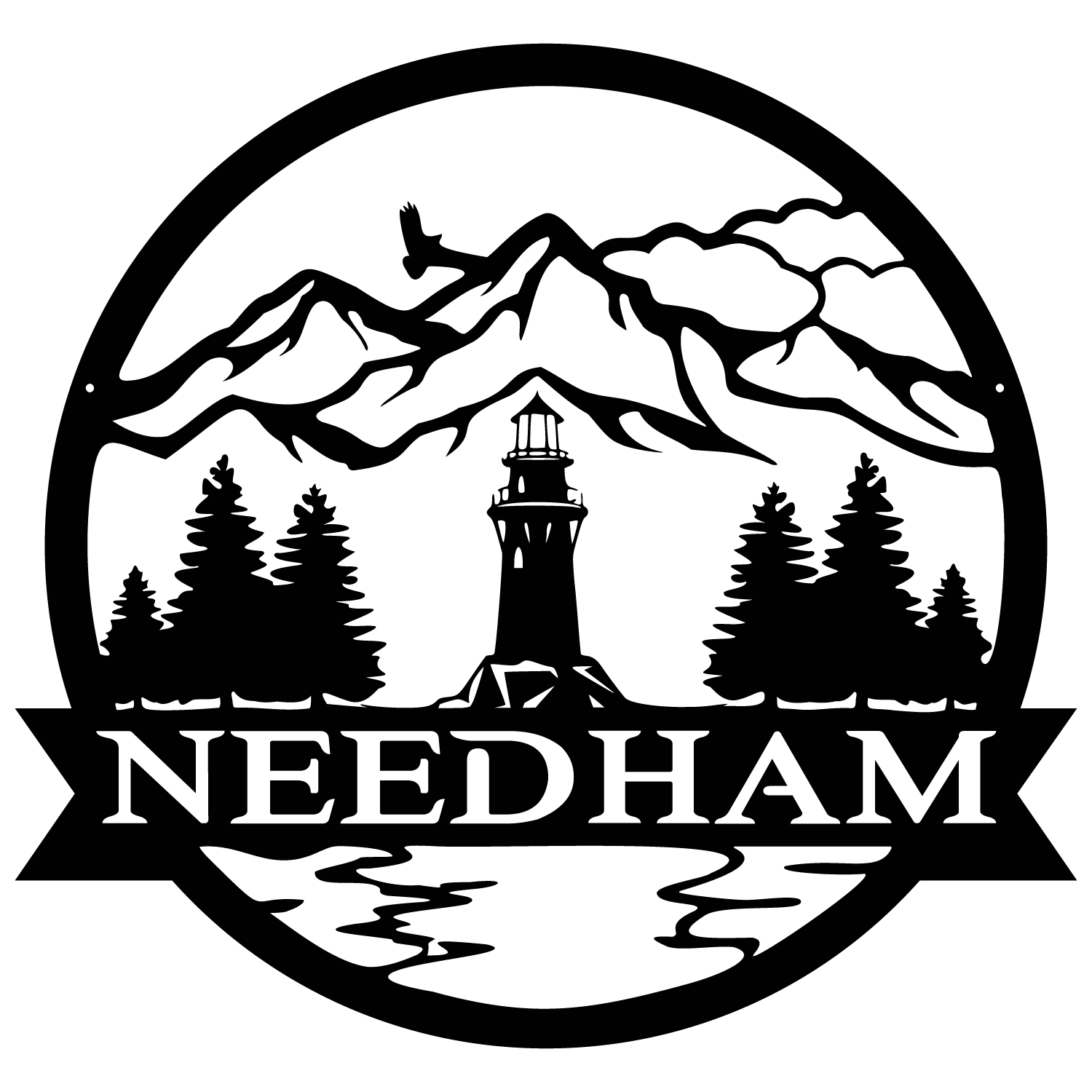 LIGHTHOUSE OUTDOOR MONOGRAM