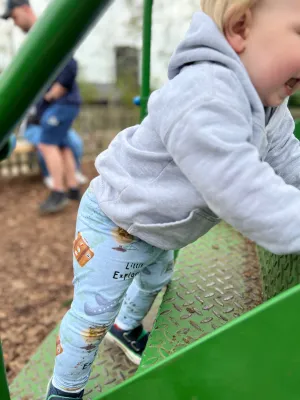 Little Explorer Leggings - Blue
