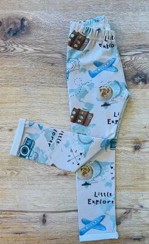 Little Explorer Leggings - Sand