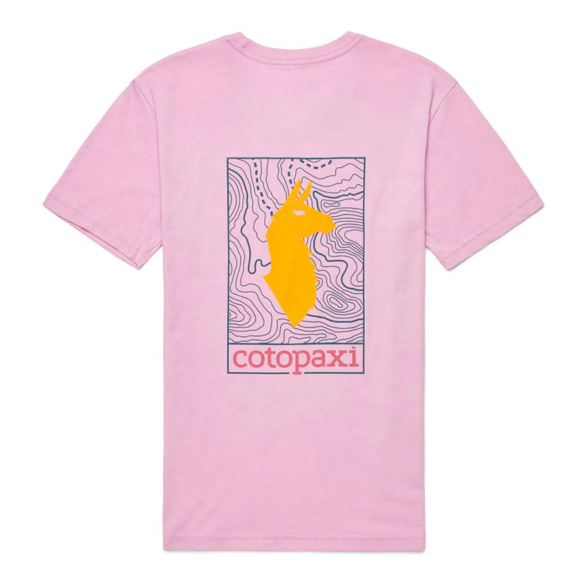 Llama Map Organic T-Shirt W