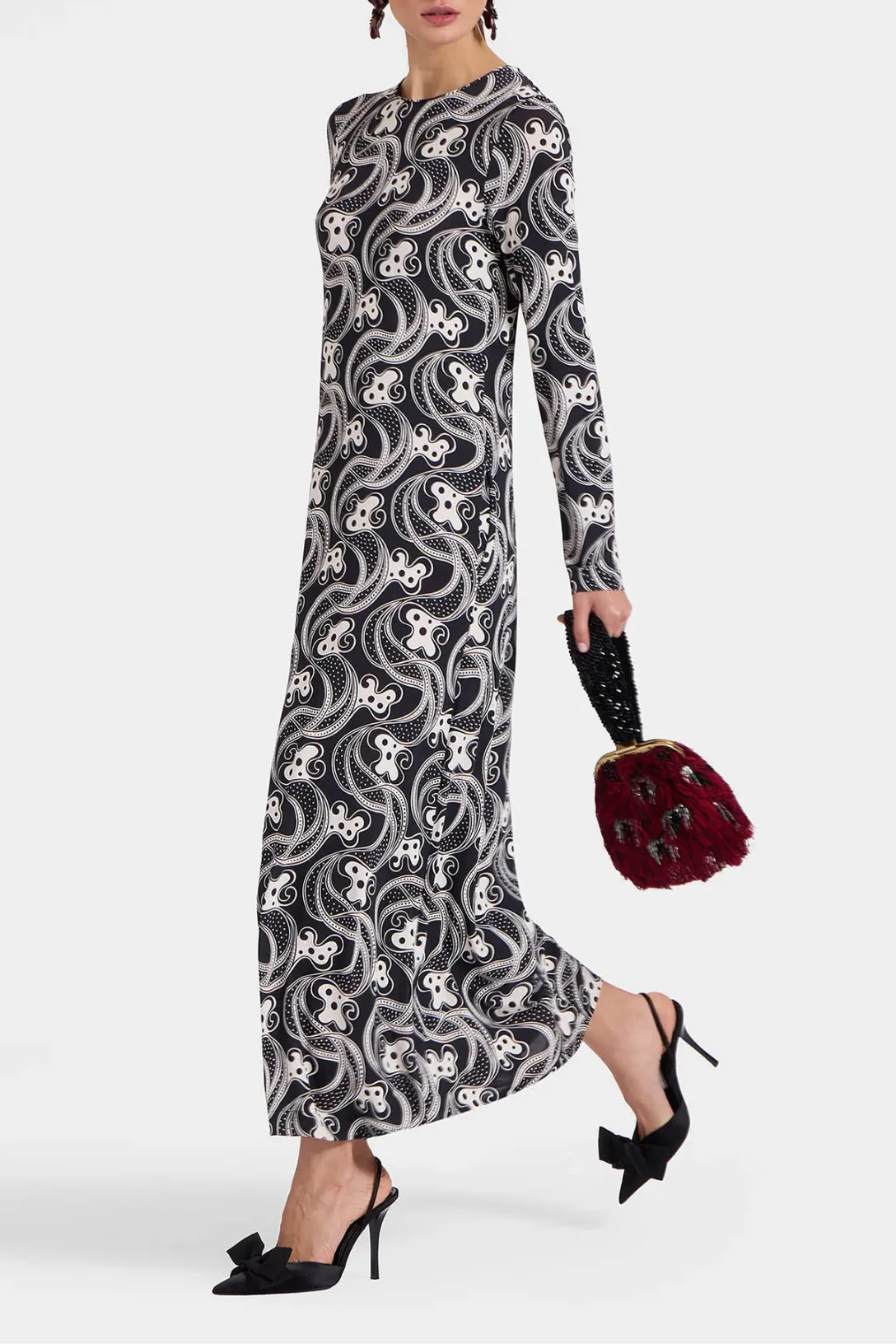 Long Sleeve Swing Dress | Aperol