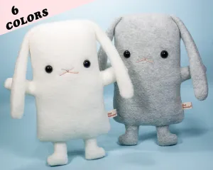 Lop Ear bunny rabbit plush stuffed animal - 6 color options