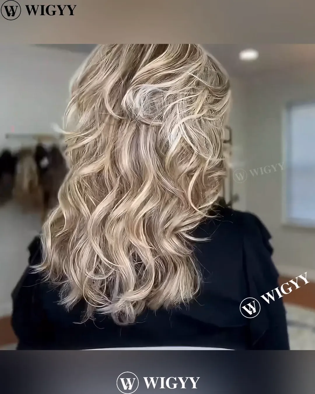Loretta - Wigyy Highlighted Curl Elegant Wig