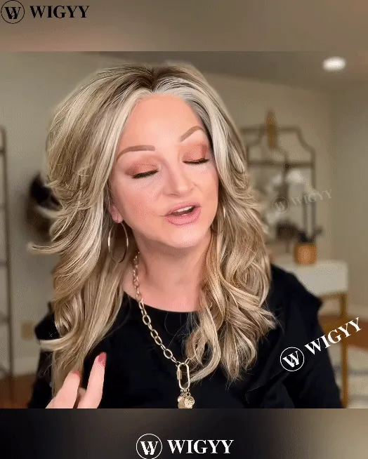 Loretta - Wigyy Highlighted Curl Elegant Wig