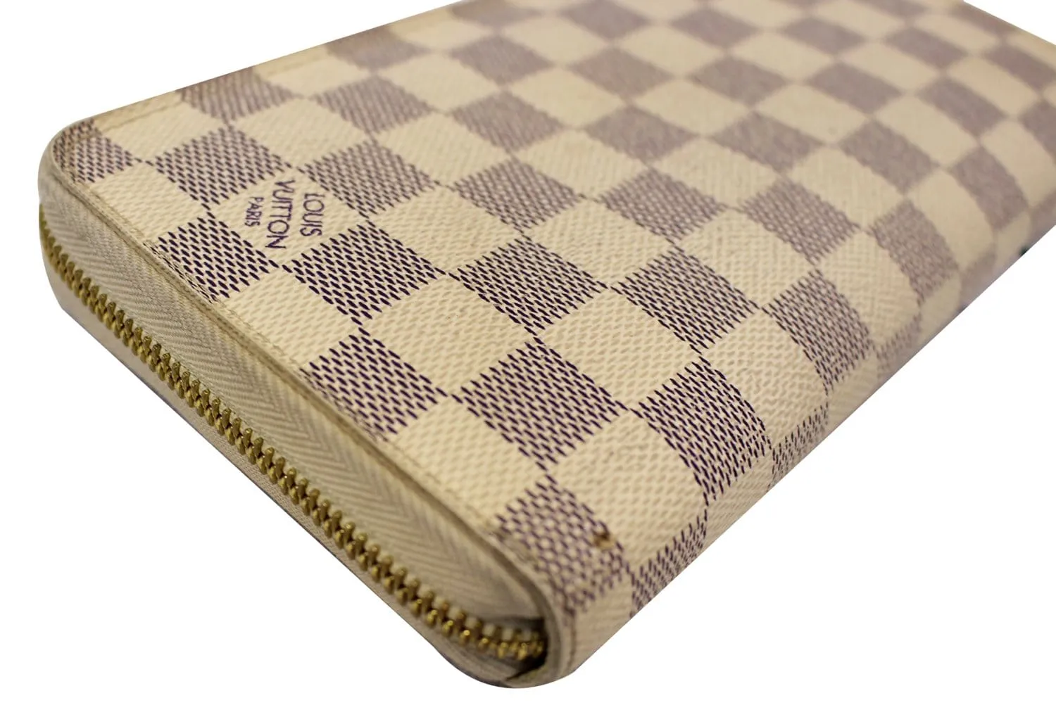 LOUIS VUITTON Damier Azur Zippy Organizer Wallet