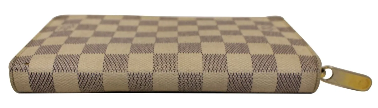 LOUIS VUITTON Damier Azur Zippy Organizer Wallet