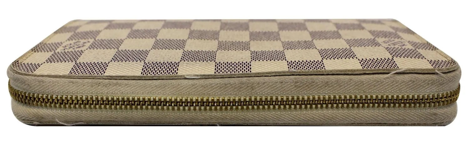 LOUIS VUITTON Damier Azur Zippy Organizer Wallet