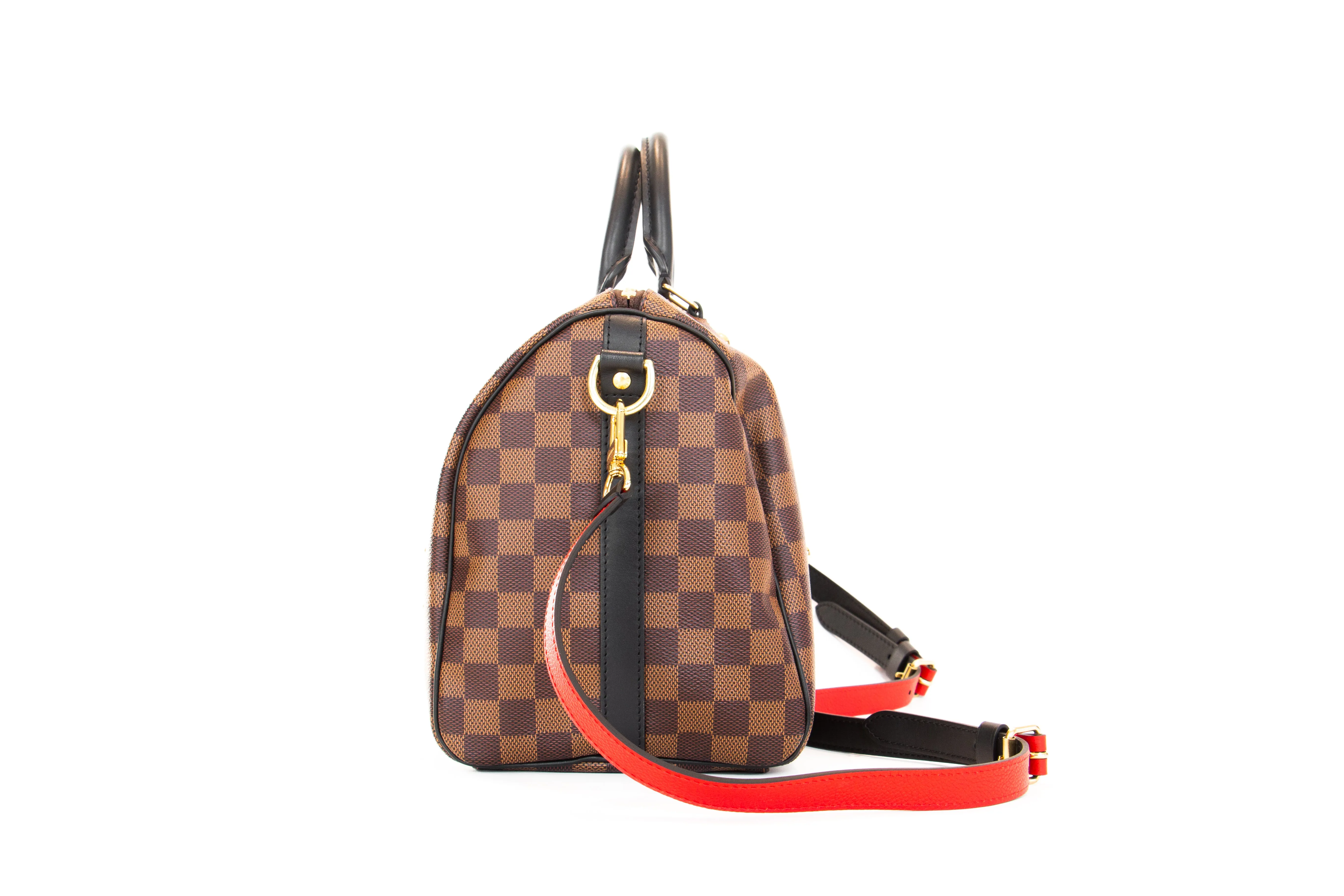 Louis Vuitton Damier Ebene Karakoram Speedy Bandouliere 30