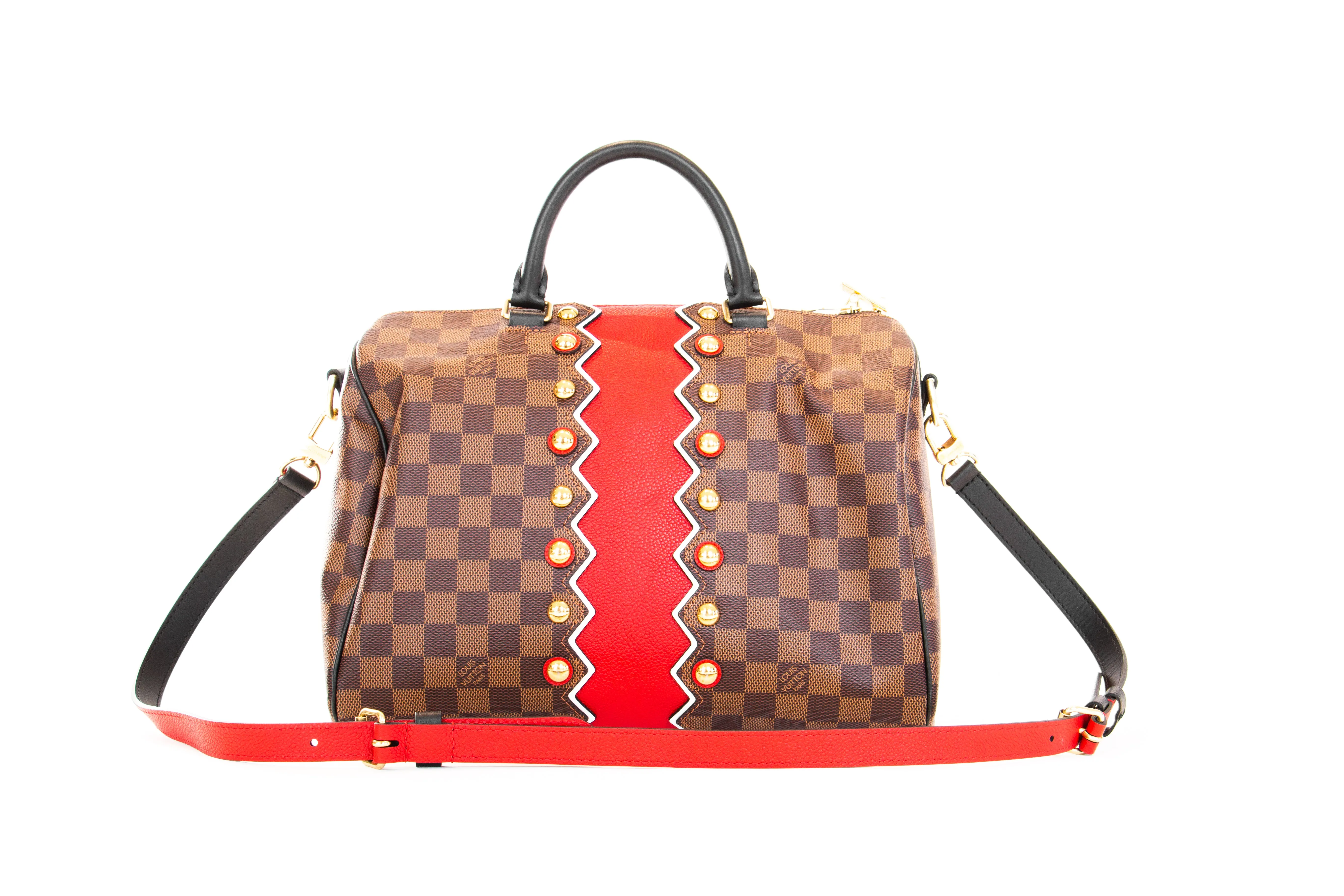 Louis Vuitton Damier Ebene Karakoram Speedy Bandouliere 30
