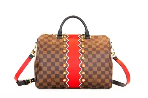 Louis Vuitton Damier Ebene Karakoram Speedy Bandouliere 30