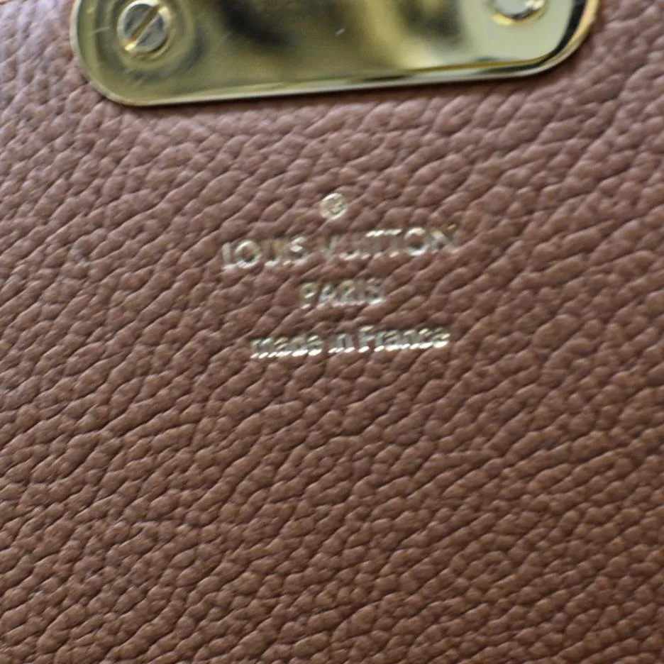 LOUIS VUITTON Eden Noe Monogram Canvas Shoulder Bag Brown