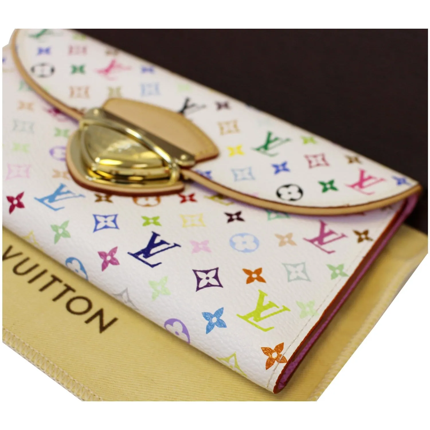 LOUIS VUITTON Eugenie Monogram Multicolor Wallet