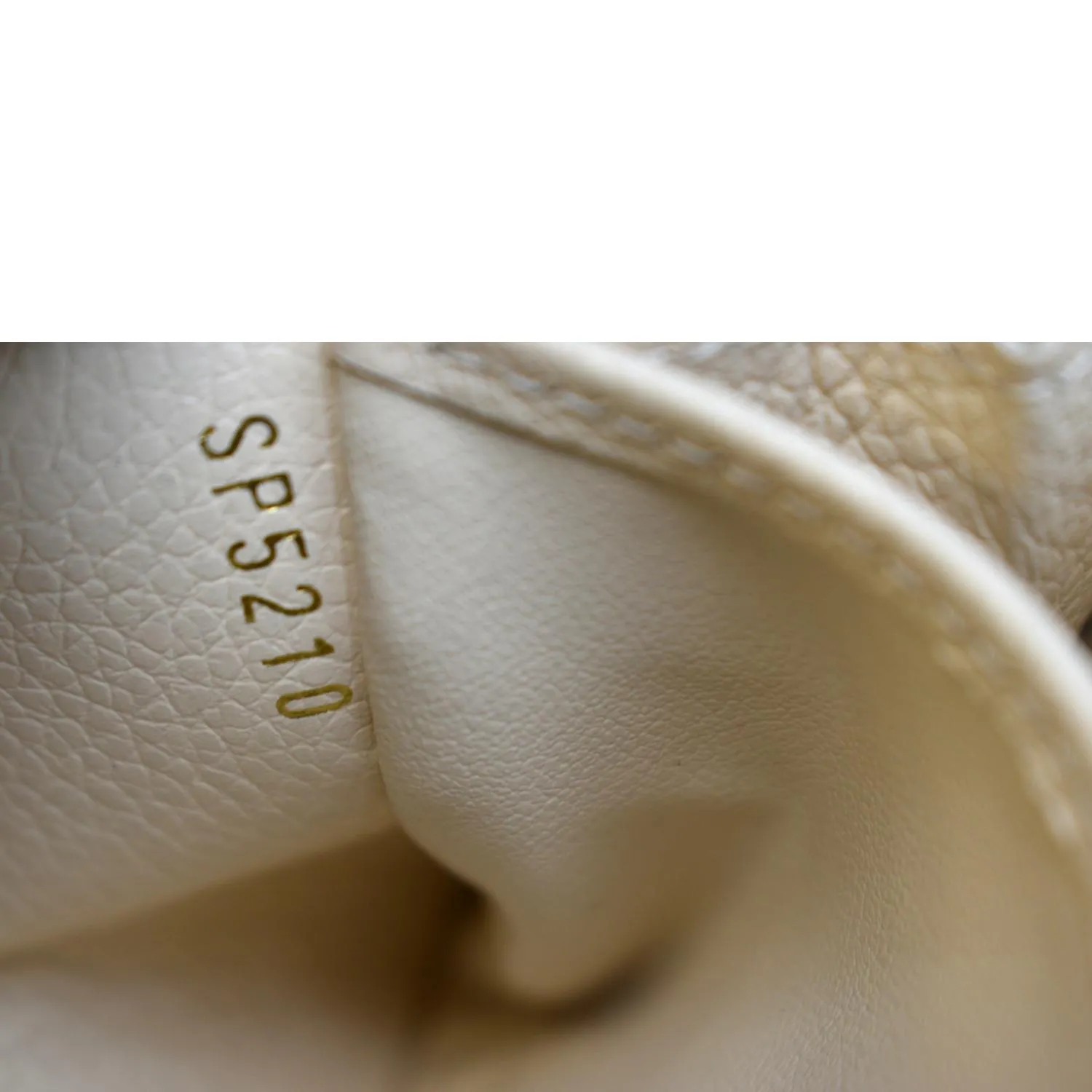 LOUIS VUITTON Felicie Pochette Insert Empreinte Zippy Wallet Bicolor