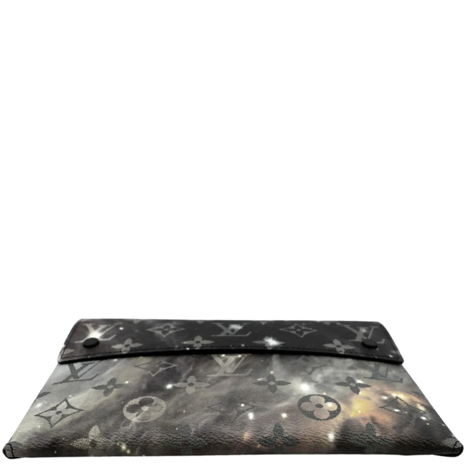 LOUIS VUITTON Galaxy Pochette Monogram Canvas Pouch Grey