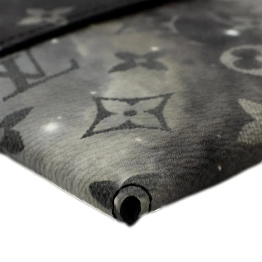 LOUIS VUITTON Galaxy Pochette Monogram Canvas Pouch Grey