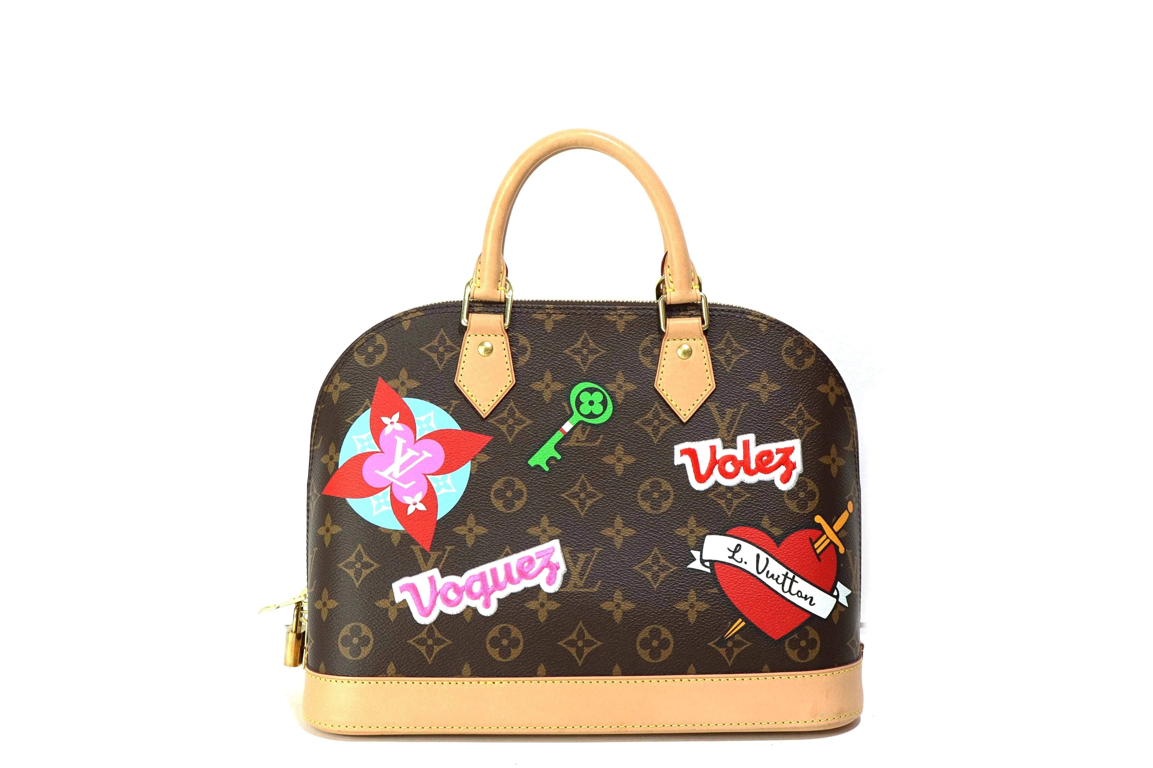 Louis Vuitton Limited Edition Patches Alma