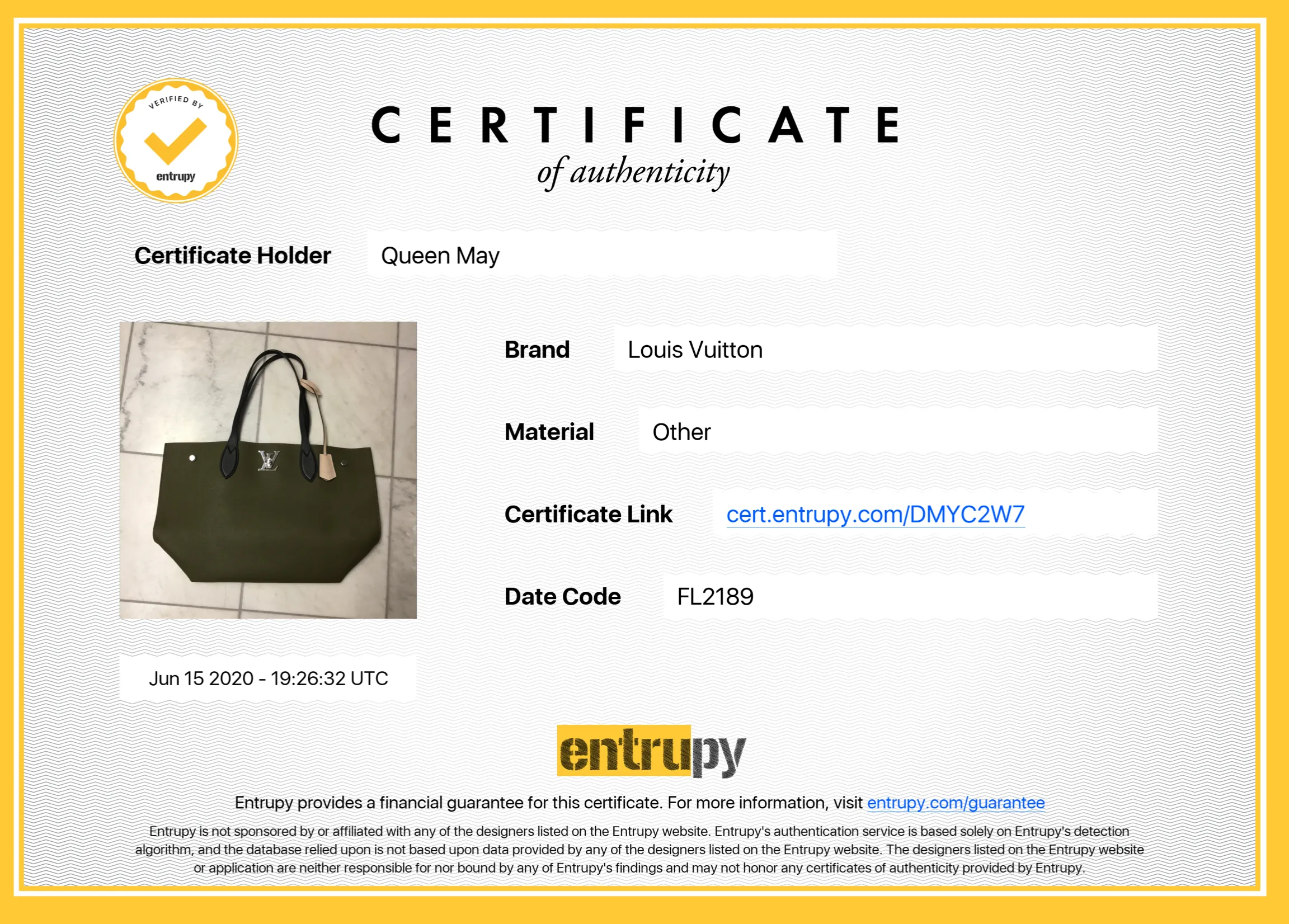 Louis Vuitton LockMe Go Tote