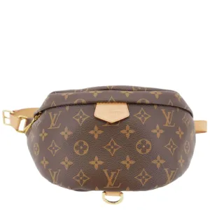 LOUIS VUITTON Monogram Canvas Bumbag Brown