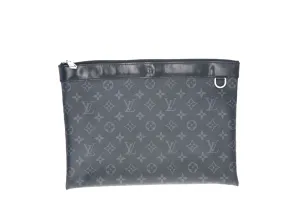 Louis Vuitton Monogram Eclipse Pochette Voyage MM