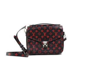 Louis Vuitton Monogram Infrarouge Pochette Metis Bag