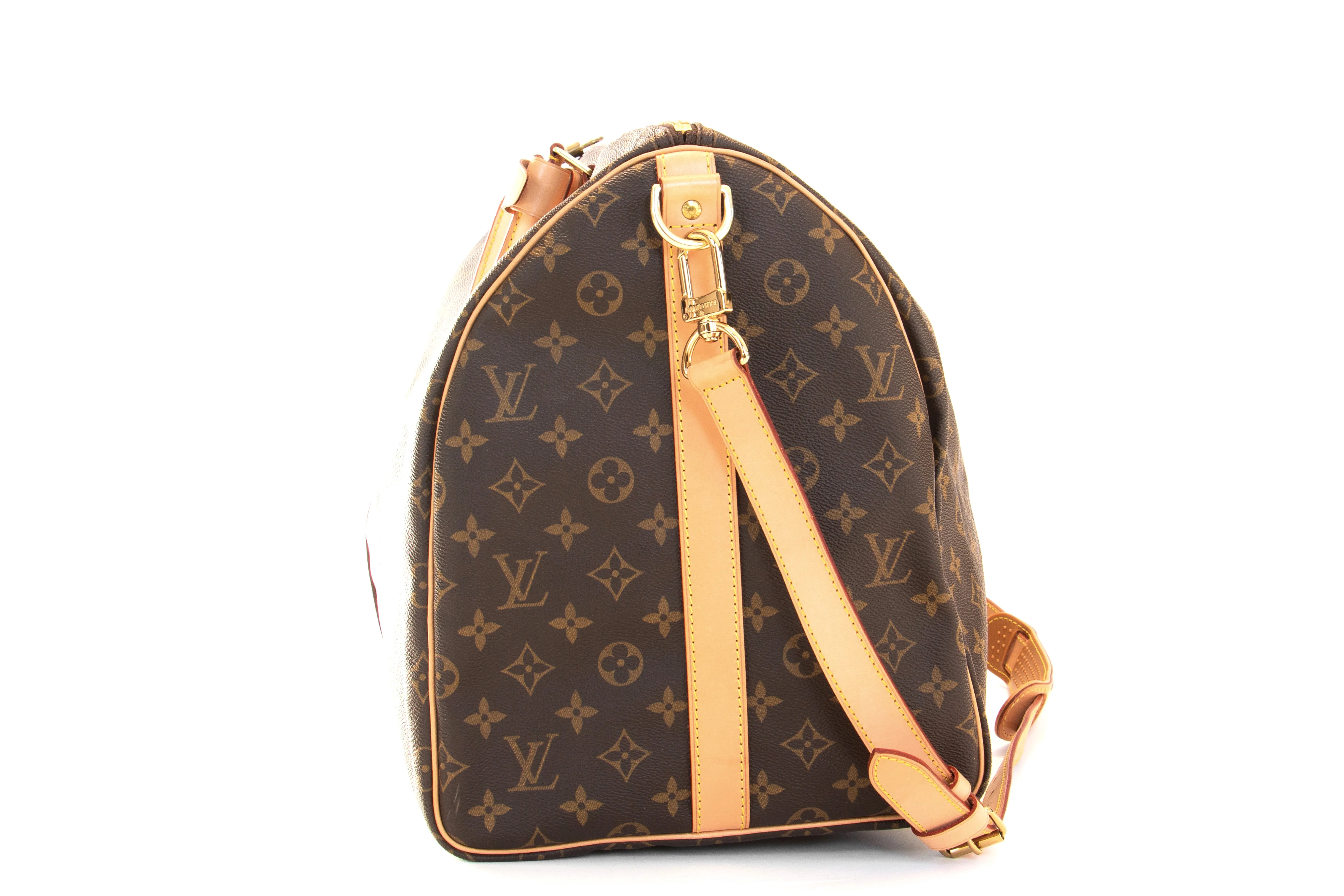Louis Vuitton Monogram Keepall Bandouliere 55