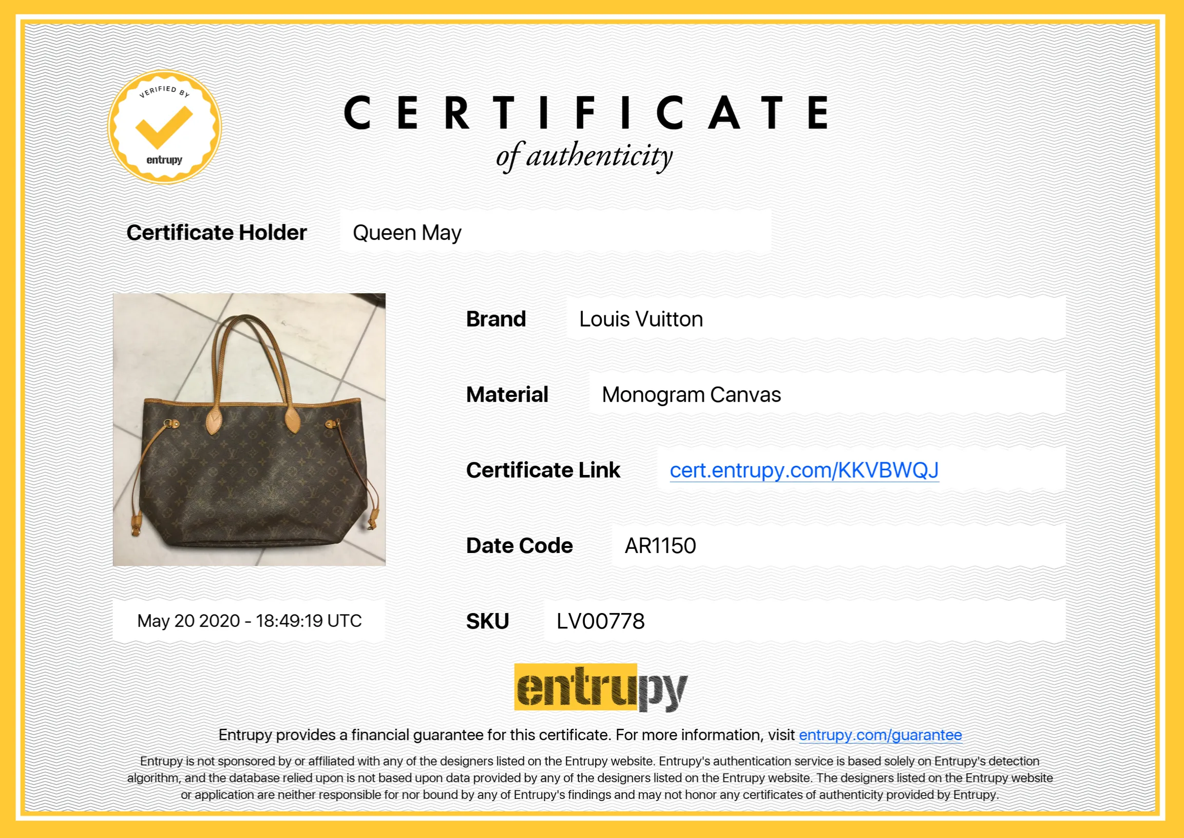 Louis Vuitton Monogram Neverfull MM