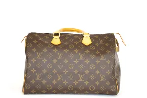 Louis Vuitton Monogram Speedy 35