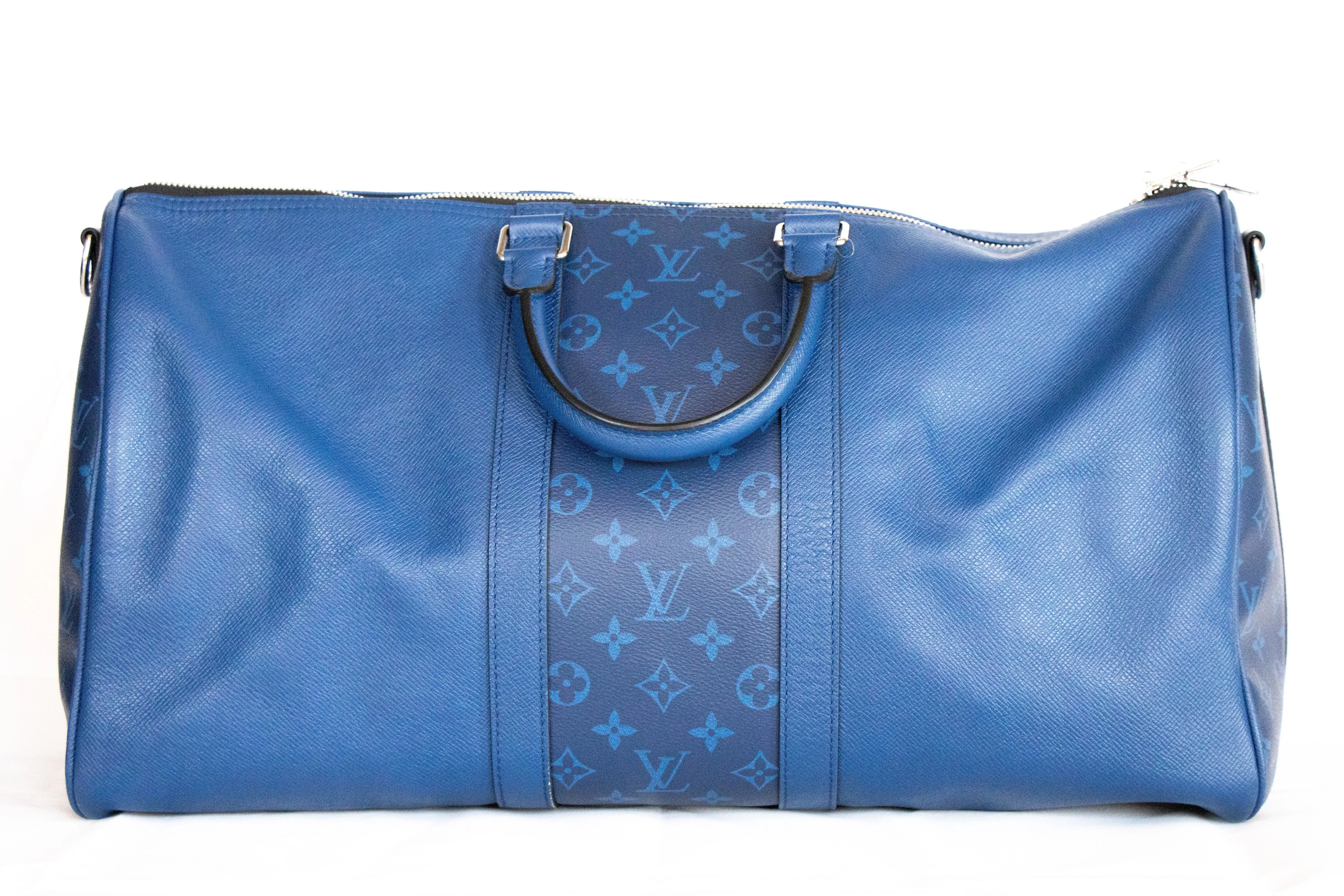 Louis Vuitton Monogram Taigarama Keepall Bandoulière 50
