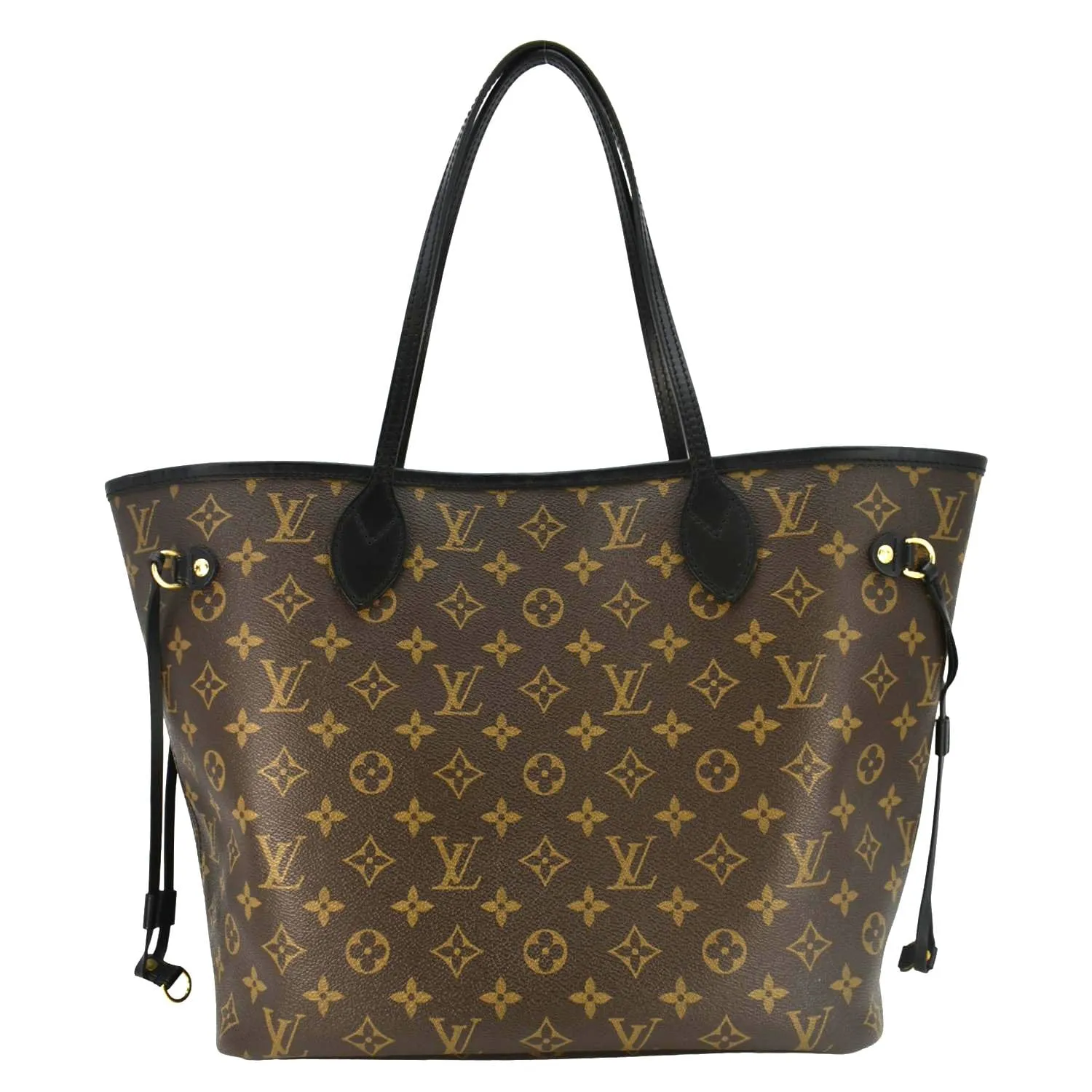 LOUIS VUITTON Neverfull My LV World Tour Monogram Canvas Tote Bag Brown