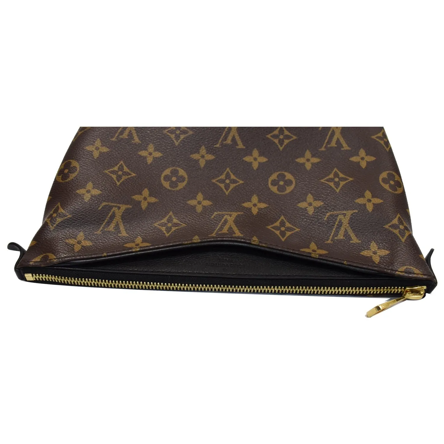 LOUIS VUITTON Pallas Monogram Canvas Beauty Case Cosmetic Bag Black