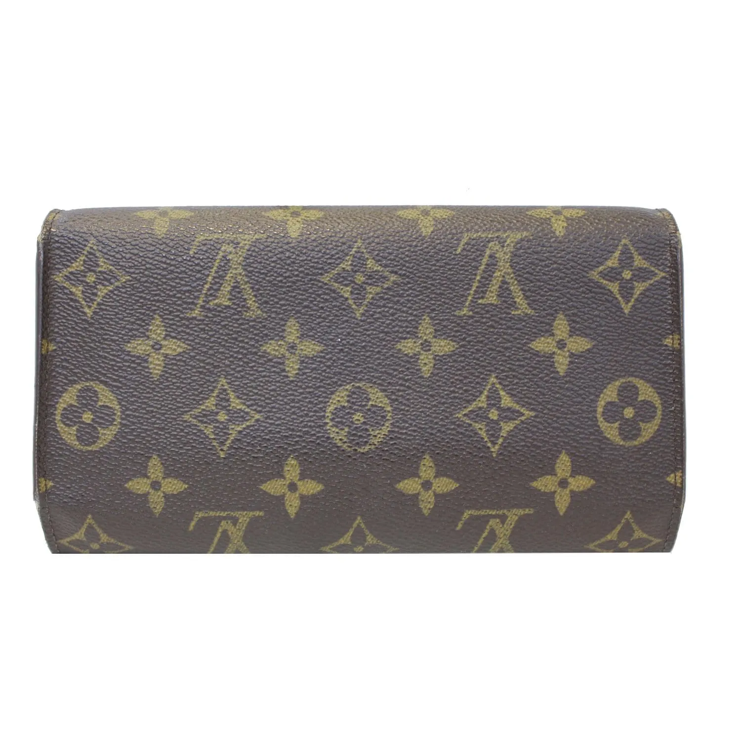 LOUIS VUITTON Porte Tresor International Monogram Canvas Wallet Brown