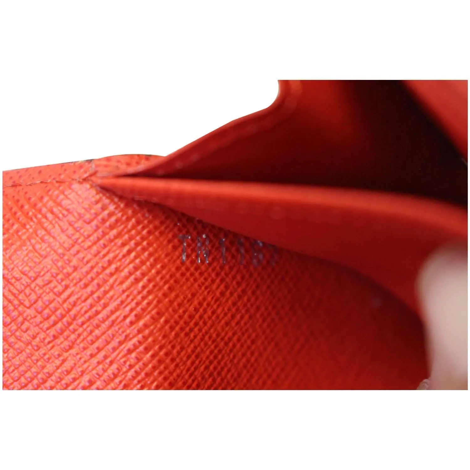 LOUIS VUITTON Twist Epi Leather Coquelicot Wallet
