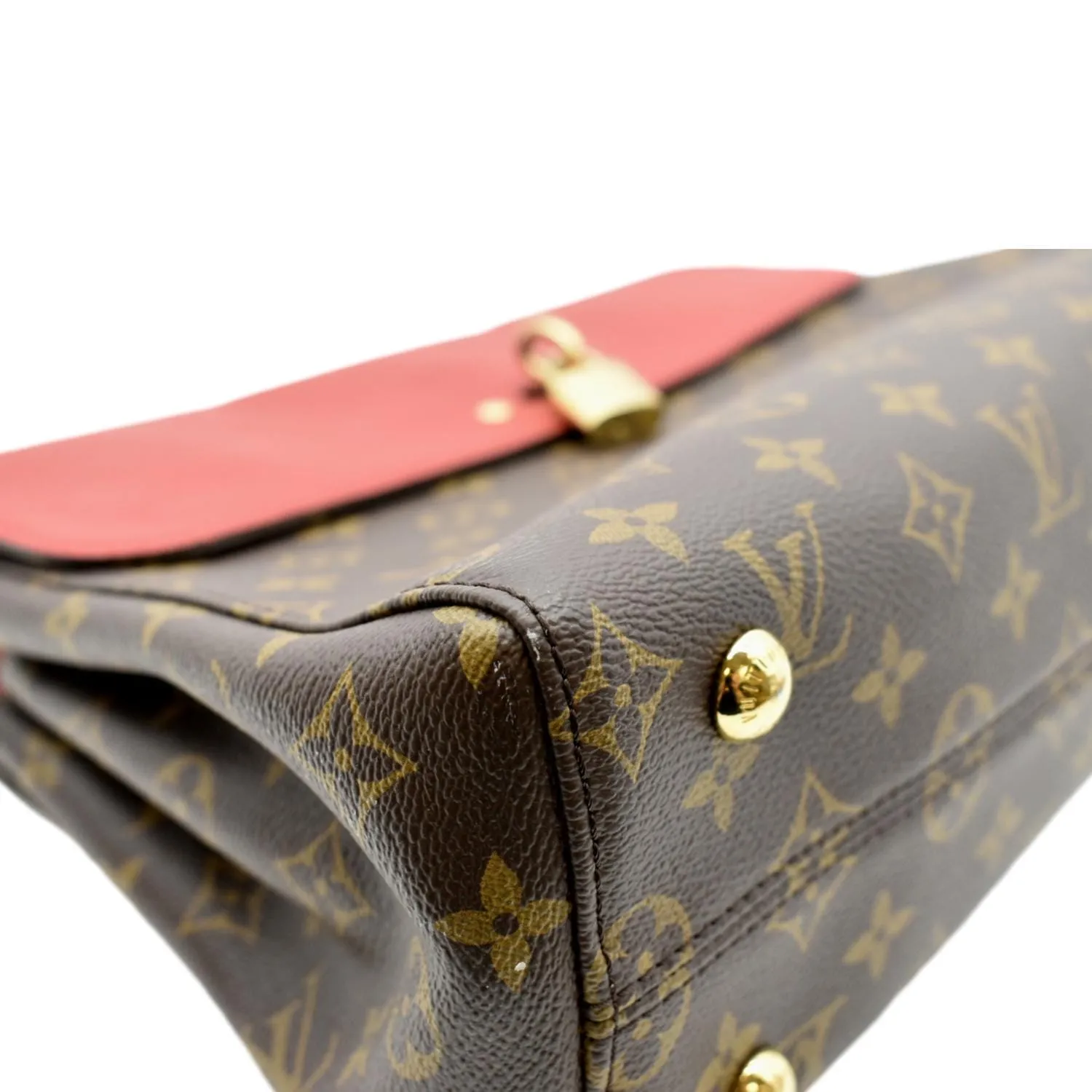LOUIS VUITTON Venus Monogram Canvas 2way Shoulder Bag Cerise