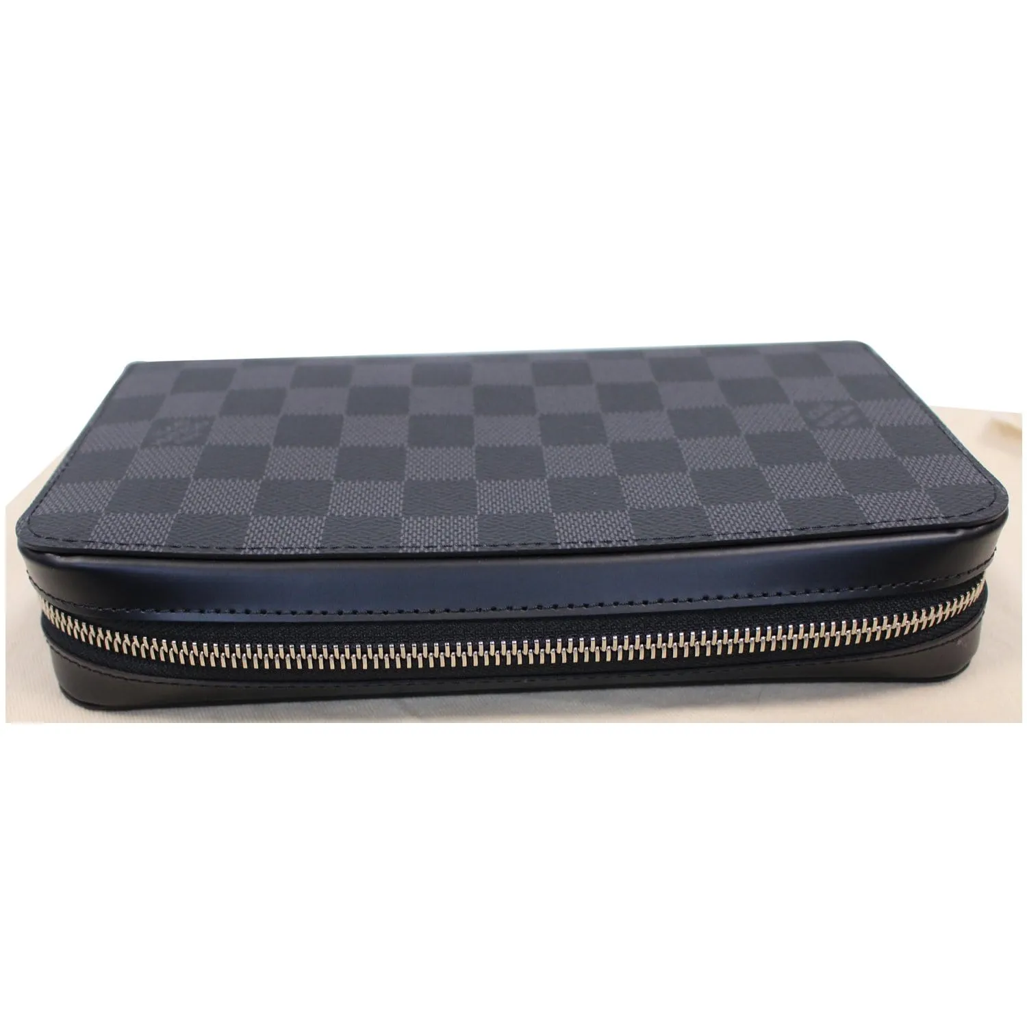Louis Vuitton Zippy XL  Damier Graphite Wallet Black