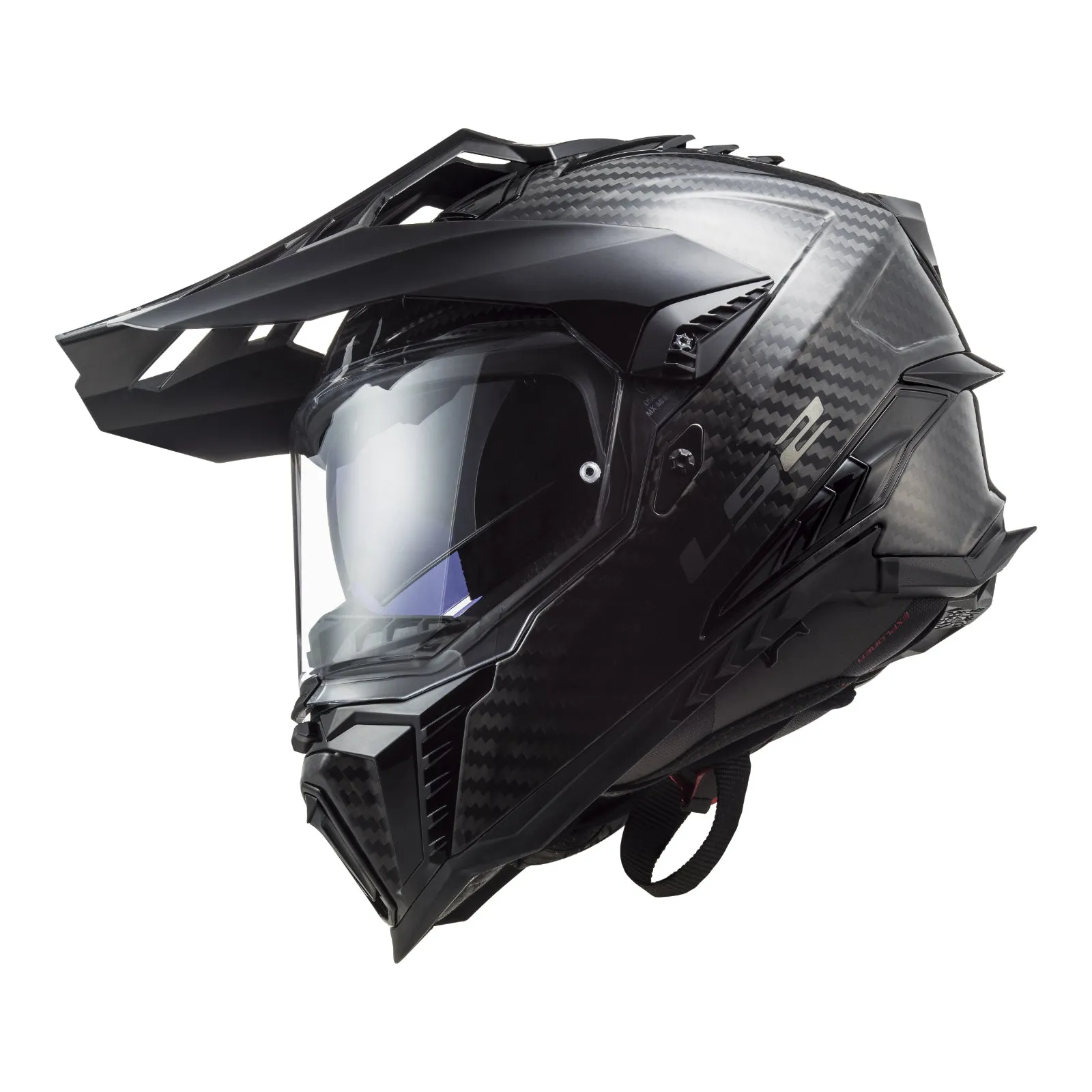 LS2 MX701C Explorer Carbon Solid Gloss