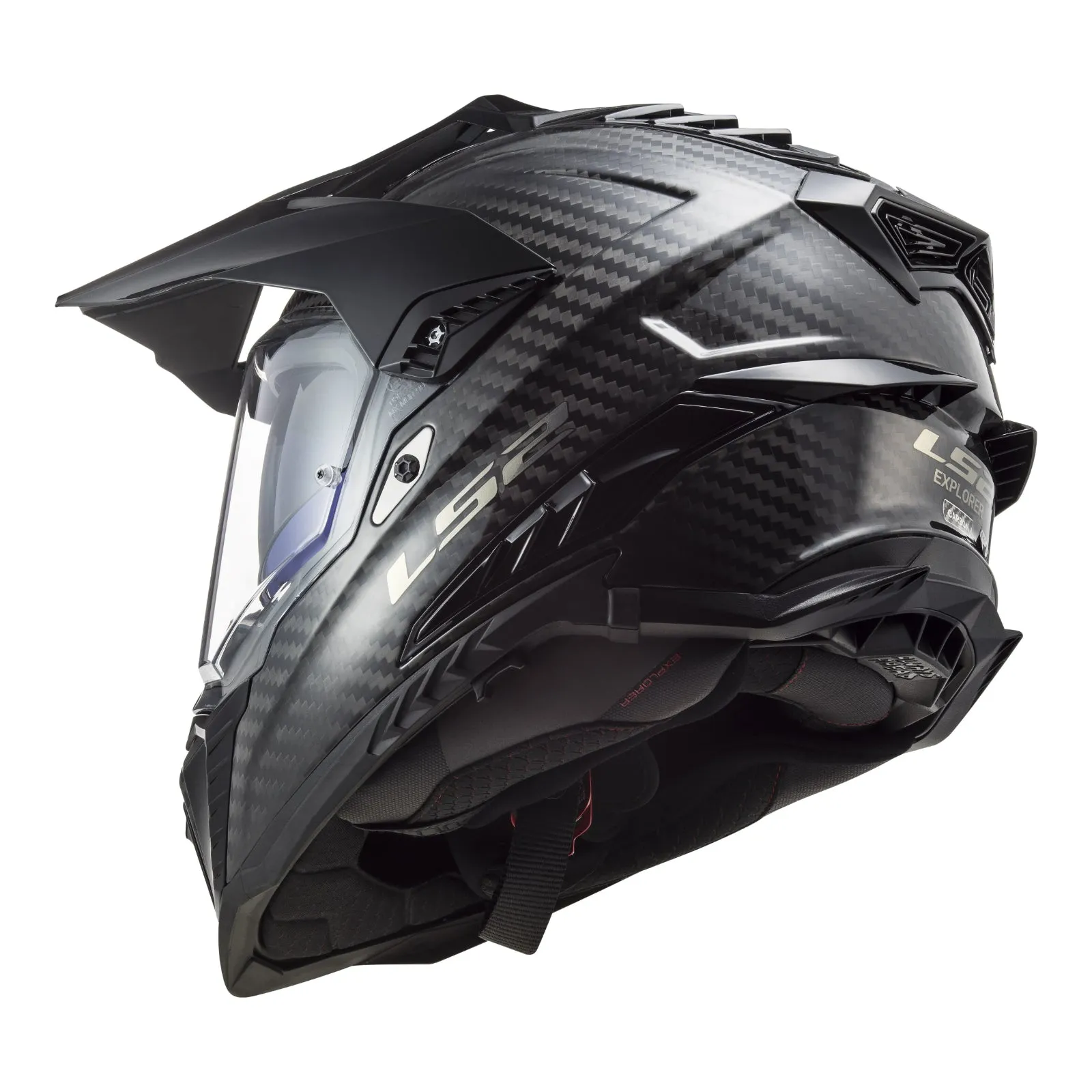 LS2 MX701C Explorer Carbon Solid Gloss