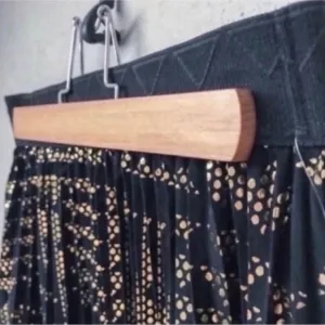 LuLaRoe Elegant Jill Skirt Black Gold Metallic