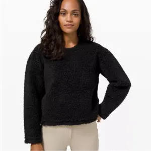 Lululemon Wool Whenever Crew Black