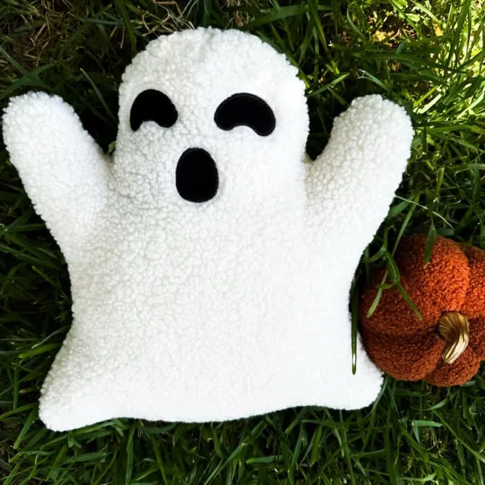 Luxe Ghost Sherpa Pillow