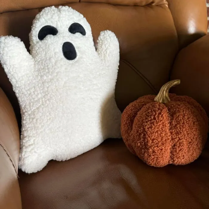 Luxe Ghost Sherpa Pillow