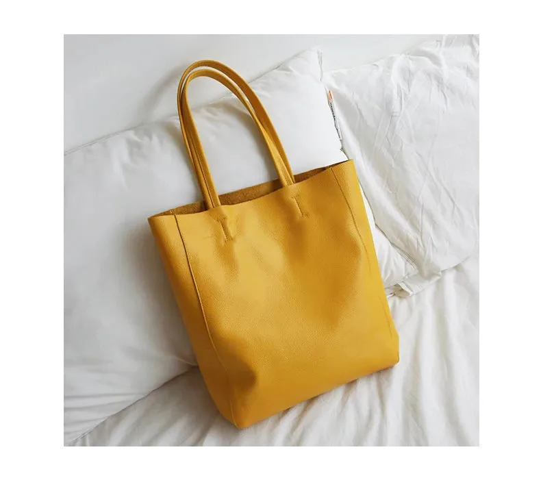 luxury Soft Genuine Leather Women Shoulder Bags Large Capacity Female Totes Bag Brand Designer Leather Lady Handbag Casual