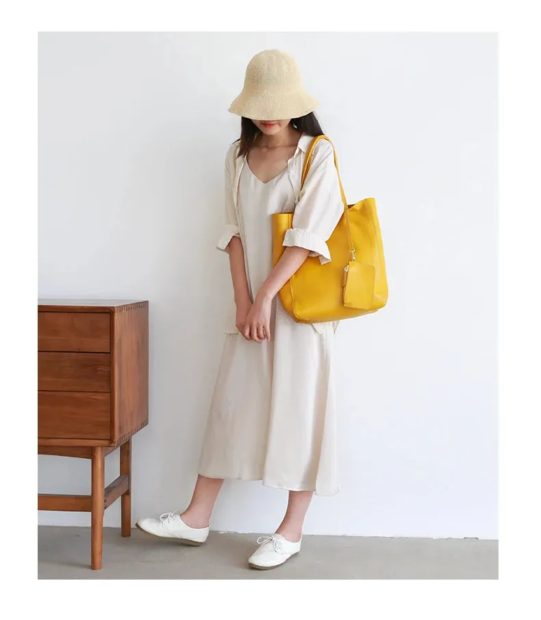 luxury Soft Genuine Leather Women Shoulder Bags Large Capacity Female Totes Bag Brand Designer Leather Lady Handbag Casual