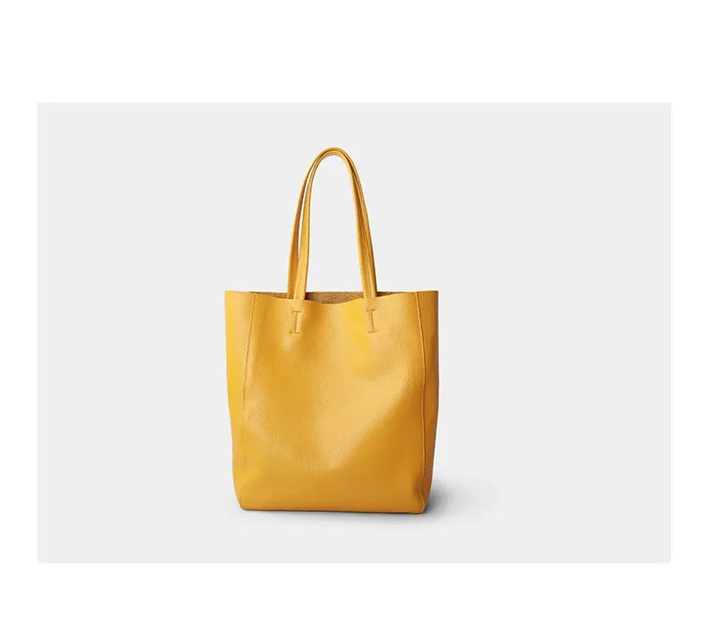 luxury Soft Genuine Leather Women Shoulder Bags Large Capacity Female Totes Bag Brand Designer Leather Lady Handbag Casual