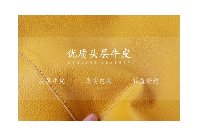 luxury Soft Genuine Leather Women Shoulder Bags Large Capacity Female Totes Bag Brand Designer Leather Lady Handbag Casual