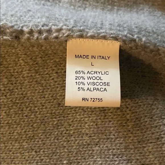 Maison Pholya Gray Knit Cardigan