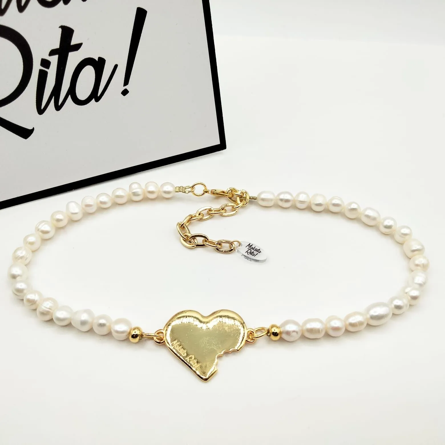 Maldita Rita necklace Corazón Mordido Collection