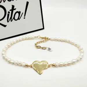 Maldita Rita necklace Corazón Mordido Collection