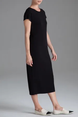 Matte Jersey Twist Back Dress