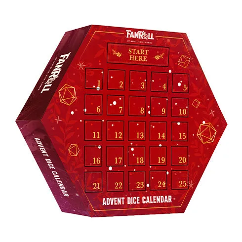 MDG FanRoll Advent Dice Calendar 2024