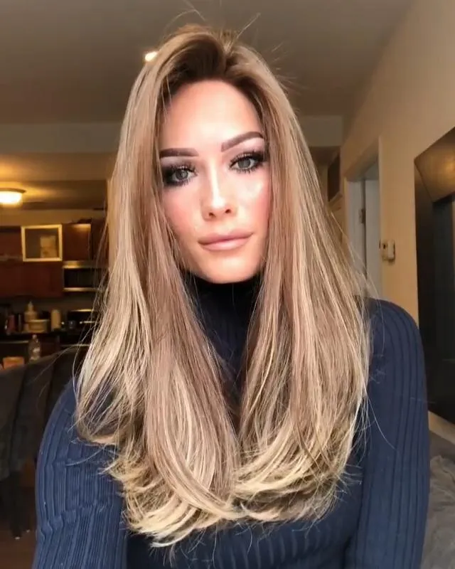 Medium long blond